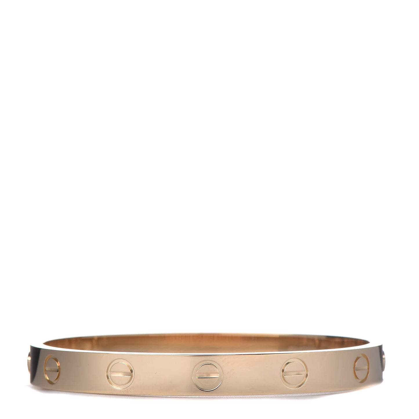 18K Yellow Gold LOVE Bracelet 15