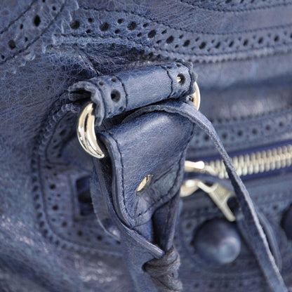 Balenciaga Agneau Giant Brogues Hardware Velo Dark Night 11 of 11