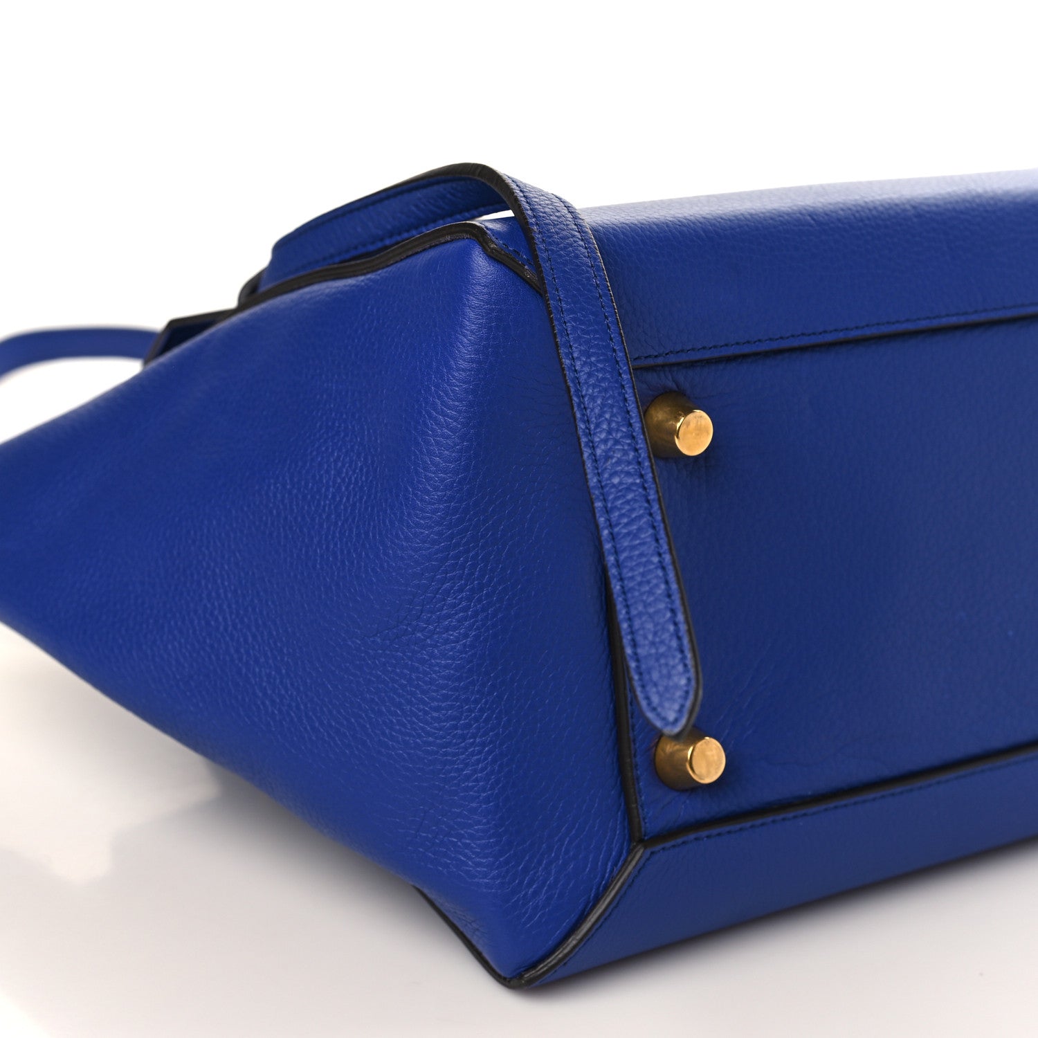 Celine Grained Calfskin Mini Belt Bag Indigo 7 of 8