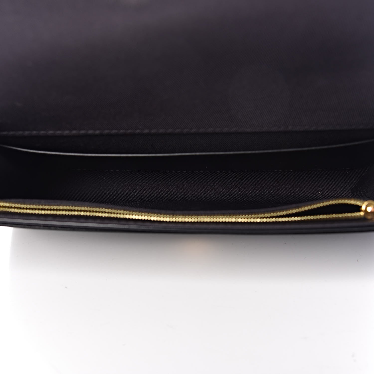 Louis Vuitton Patent Louise Clutch Black 5 of 9