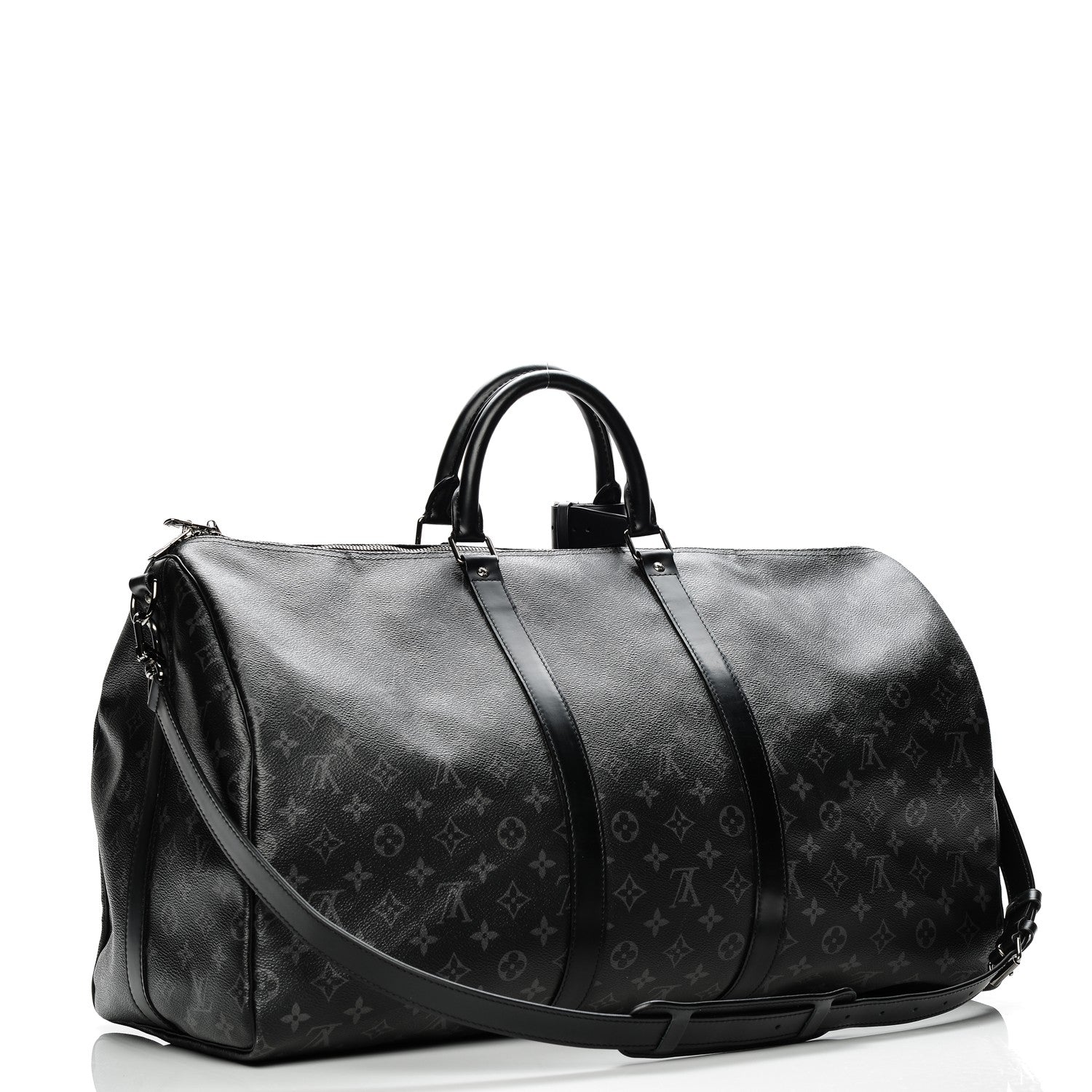 Louis Vuitton Monogram Eclipse Keepall Bandouliere 55 3 of 9