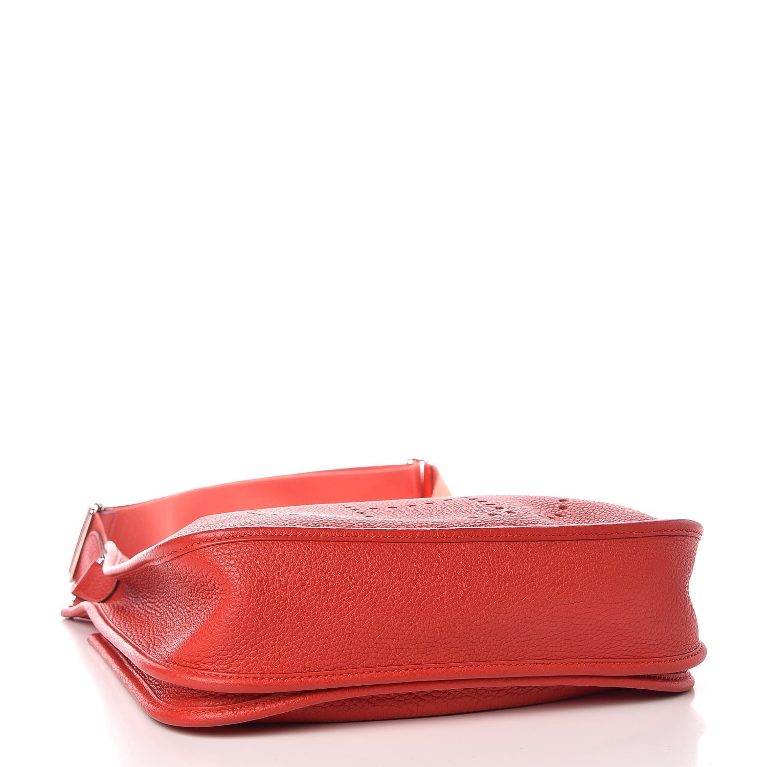 Hermes Taurillon Clemence Evelyne III PM Rouge Tomate 4 of 8