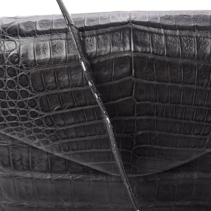 Nancy Gonzalez Crocodile Shoulder Bag Grey 13 of 15