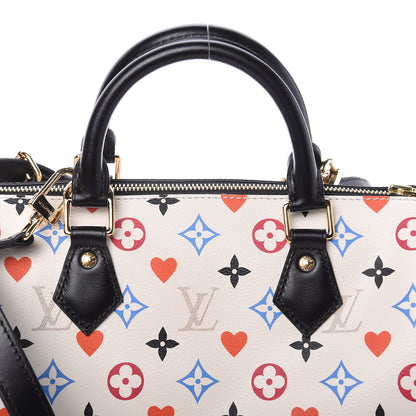 Louis Vuitton Game On Speedy Bandouliere 25 White 10 of 10