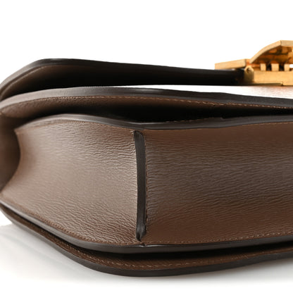 Celine Liege Calfskin Medium Classic Box Flap Bag Taupe 9 of 10
