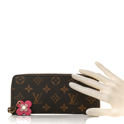 Louis Vuitton Monogram Blooming Flowers Clemence Wallet 2 of 11
