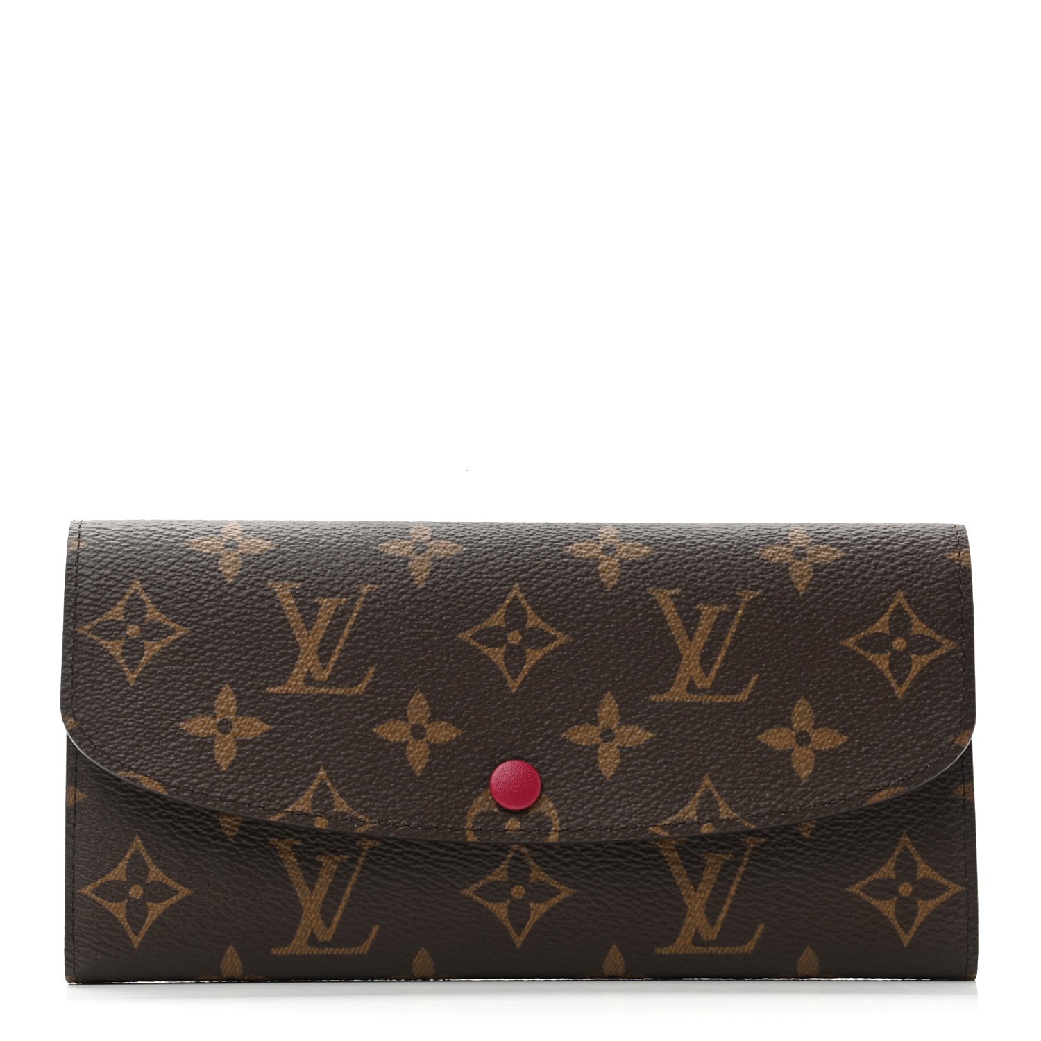 Louis Vuitton Monogram Emilie Wallet Fuchsia 1 of 6