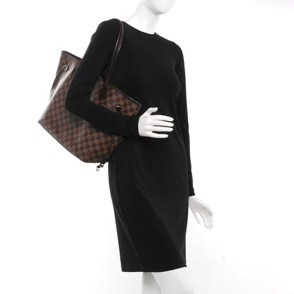 Louis Vuitton Damier Ebene Neverfull MM 2 of 14