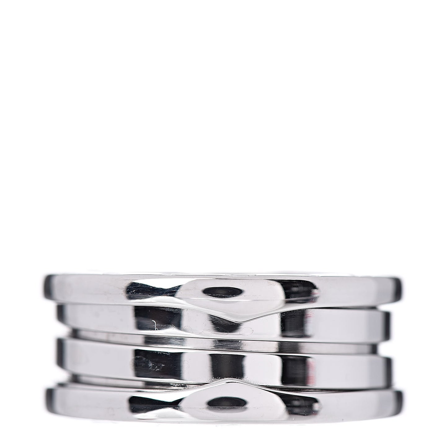 18K White Gold B.Zero1 Three-Band Ring 56 7.5