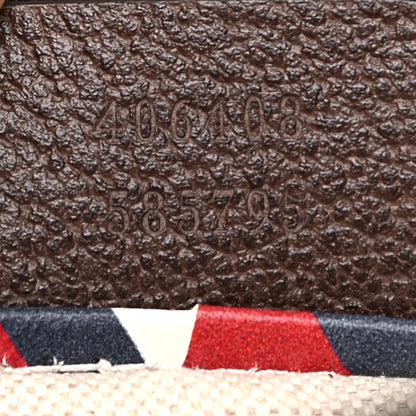 Gucci Soft GG Supreme Monogram Courrier Web Medium Flat Messenger Bag Beige New Acero Multicolor 7 of 14