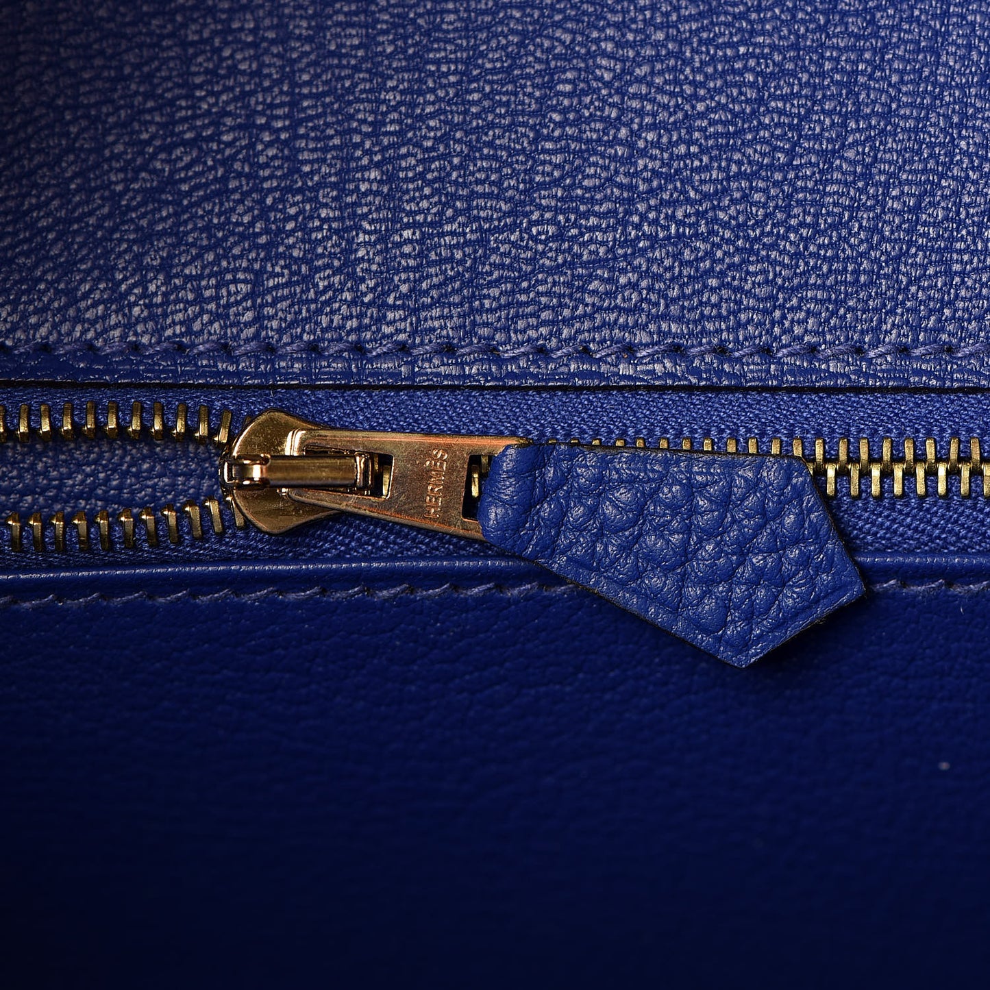 Togo Birkin 30 Bleu Electrique