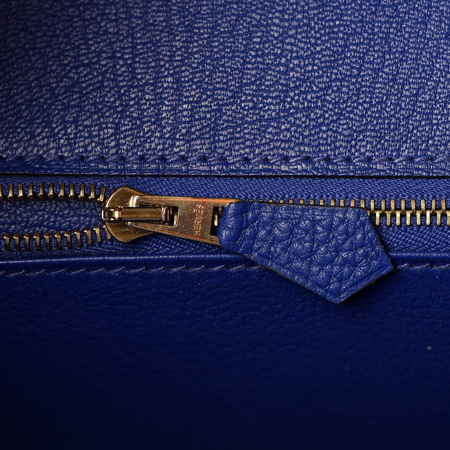 Hermes Togo Birkin 30 Bleu Electrique 19 of 31
