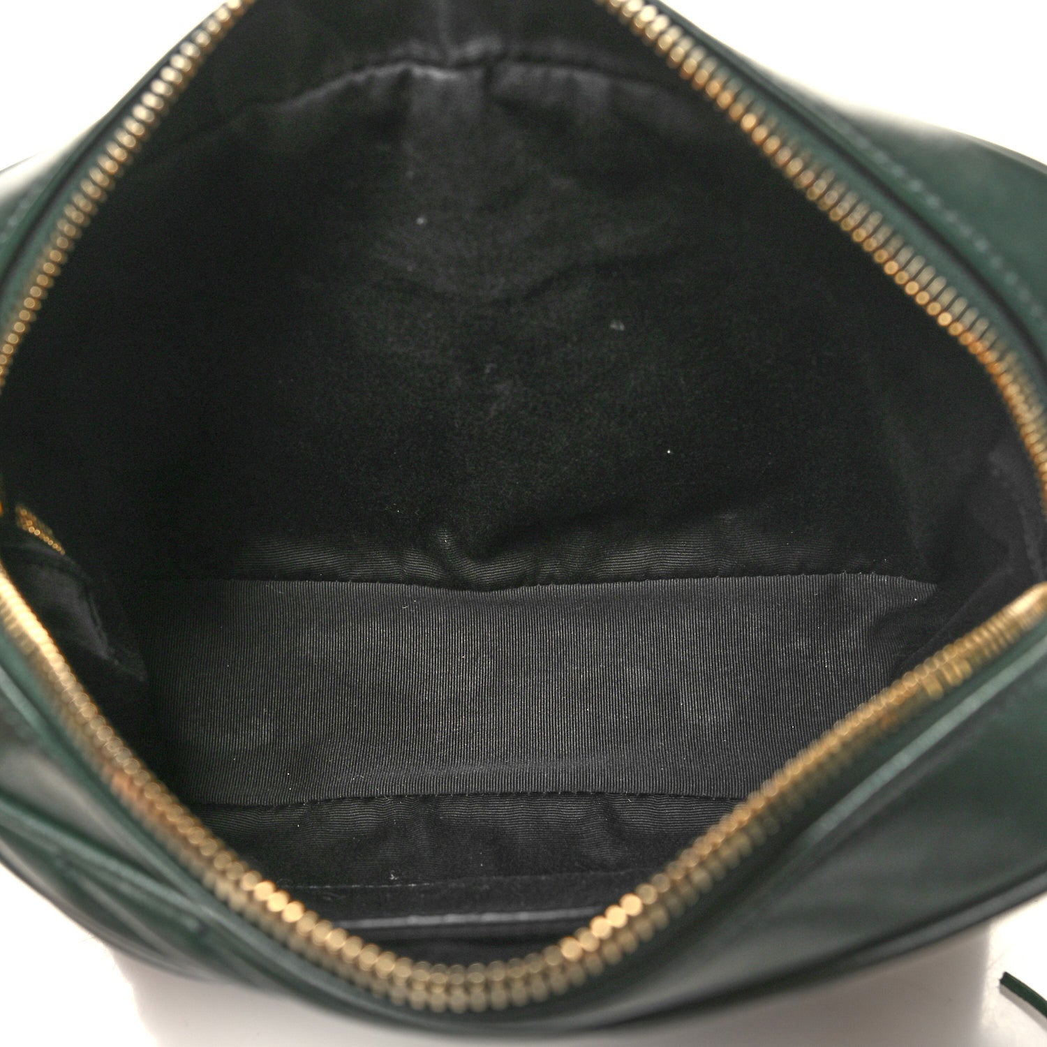 Saint Laurent Calfskin Matelasse Monogram Lou Camera Bag Vert Fonce 5 of 10