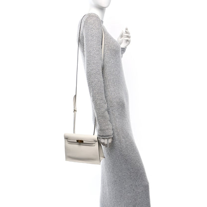 Hermes Evercolor Verso Kelly Danse II Belt Bag White Kraft 2 of 11
