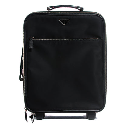 Prada Nylon Carry On Rolling Luggage Black 1 of 10
