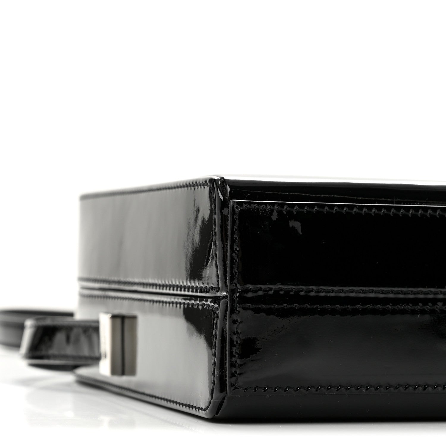Saint Laurent Patent Camera Shoulder Bag Black 8 of 10
