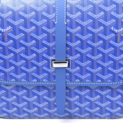 Goyard Goyardine Belvedere II MM Messenger Bag Sky Blue 8 of 8