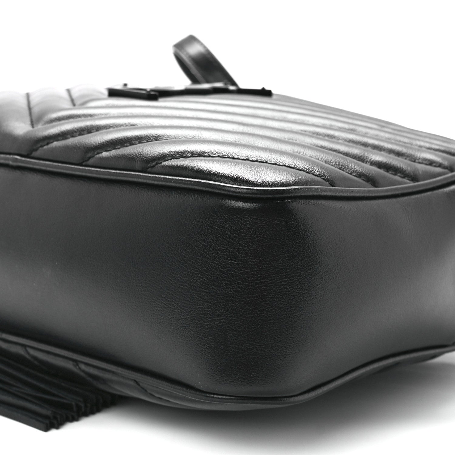 Saint Laurent Calfskin Matelasse Monogram Lou Camera Bag Black 10 of 10