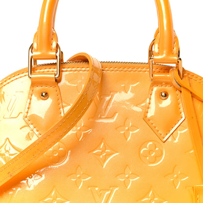 Louis Vuitton Vernis Alma BB Jaune Passion 8 of 12