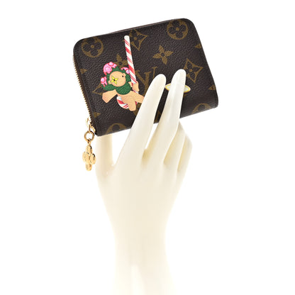 Louis Vuitton Monogram 2024 Christmas Animation Candy Factory Zippy Coin Purse Candy Red 2 of 10