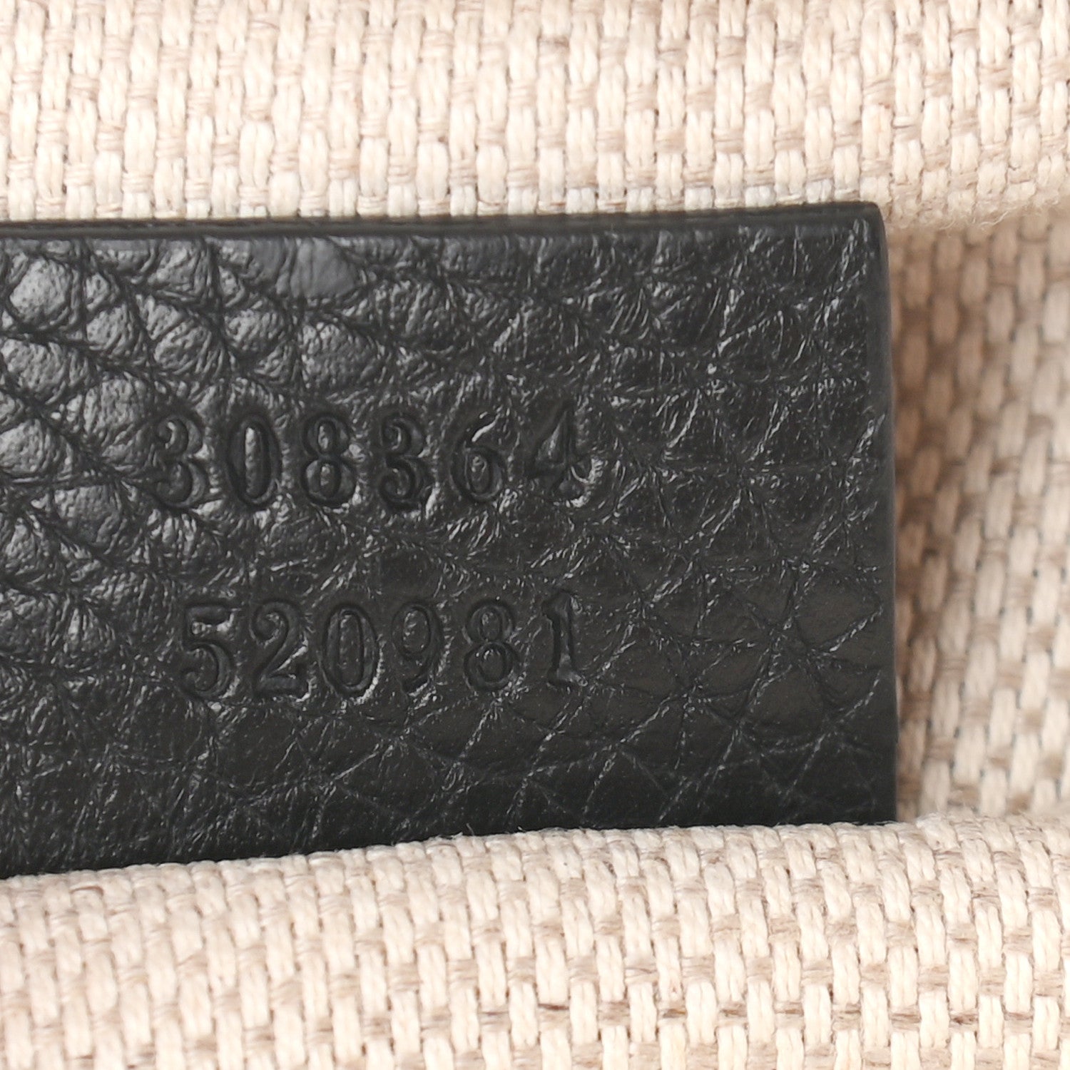 Gucci Pebbled Calfskin Small Soho Disco Bag Black 7 of 9