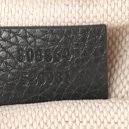 Gucci Pebbled Calfskin Small Soho Disco Bag Black 7 of 9