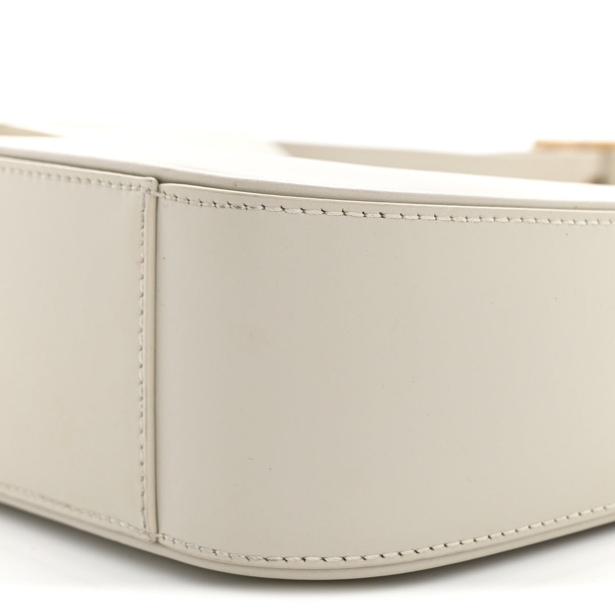 Saint Laurent Smooth Calfskin Le 5 A 7 Hobo Crema Soft 10 of 14