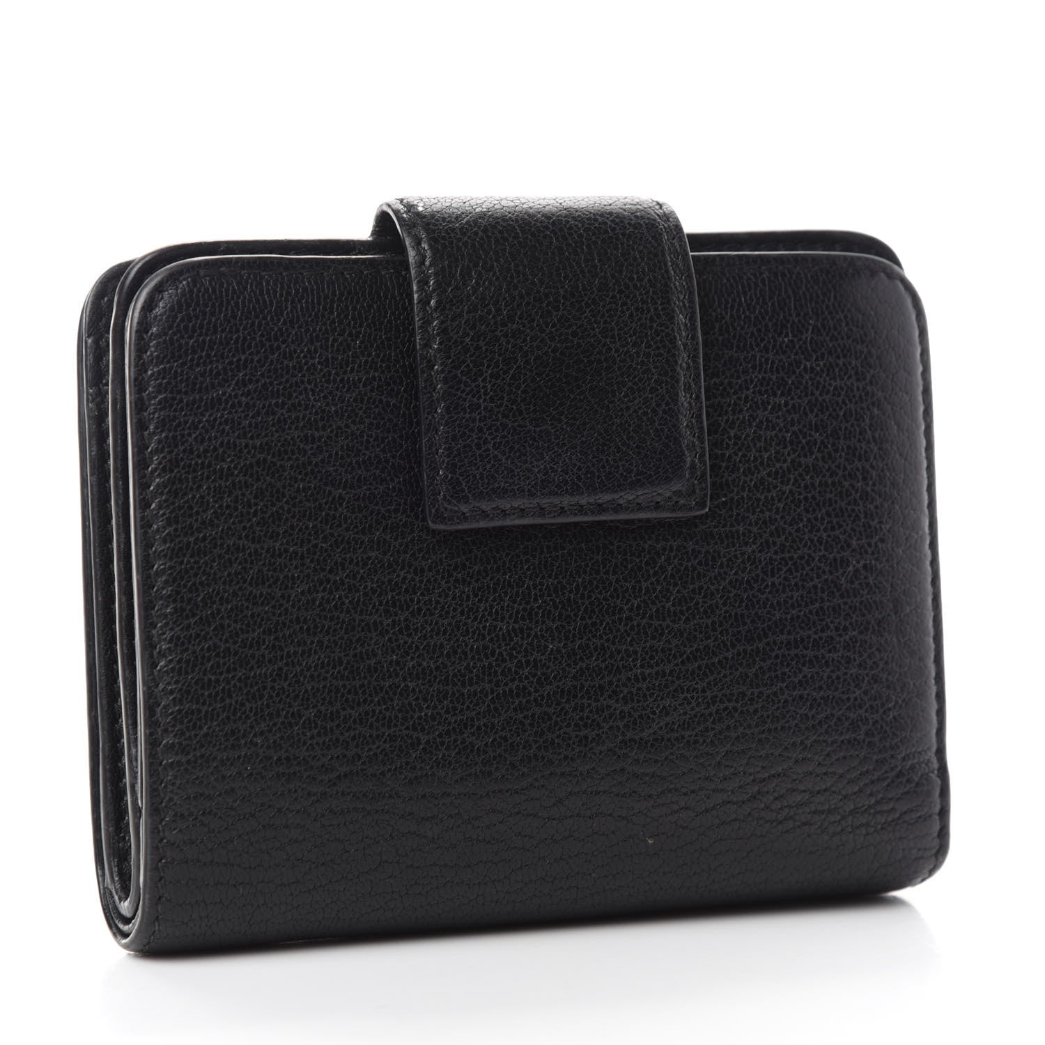 Givenchy Sugar Goatskin Compact Wallet Black 3 of 8