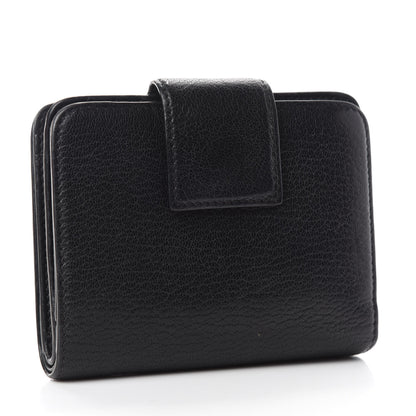 Givenchy Sugar Goatskin Compact Wallet Black 3 of 8