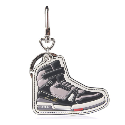 Louis Vuitton Monogram Eclipse Trainer Mini Bag Charm Key Ring 1 of 3