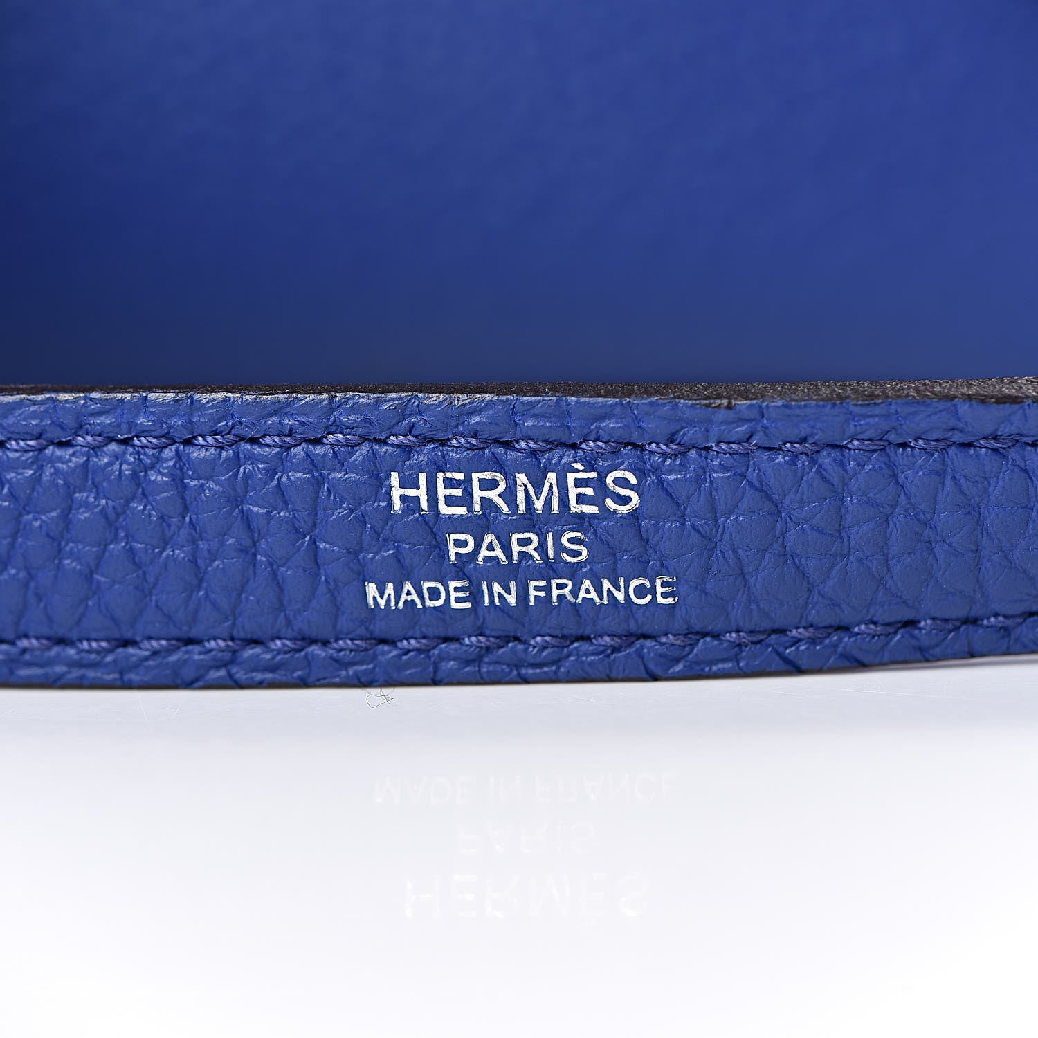 Hermes Togo Kelly Retourne 35 Bleu Electrique 35 of 42
