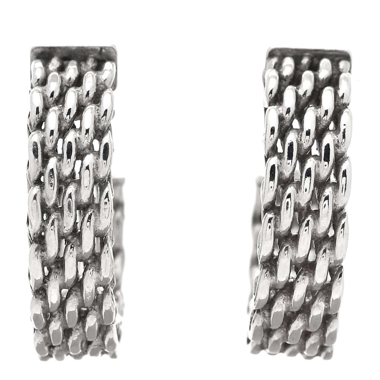 Sterling Silver Small Somerset Hoop Earrings