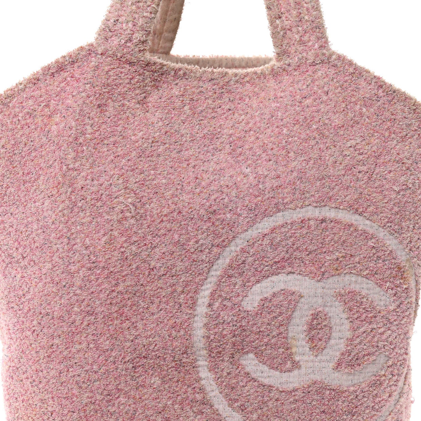Terry Cotton CC Beach Tote Pink