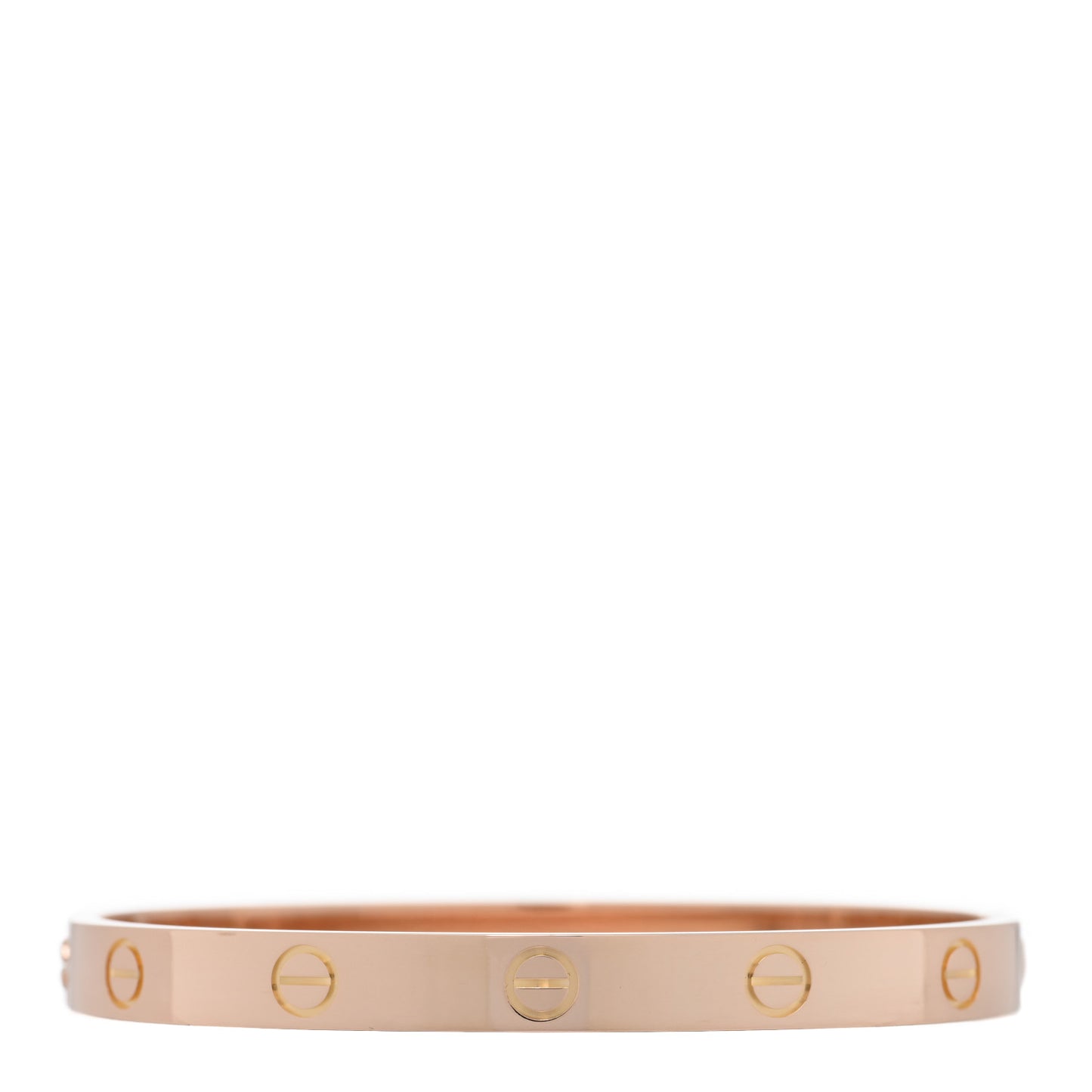 18K Pink Gold LOVE Bracelet 17
