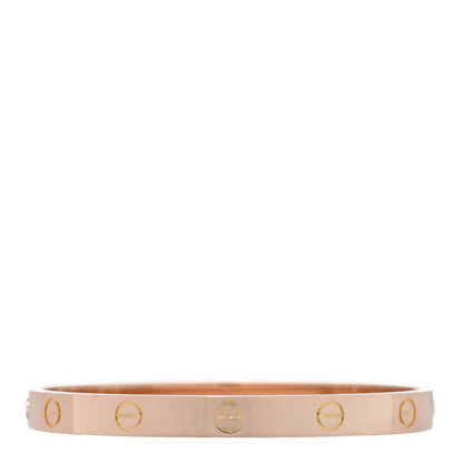 Cartier 18K Pink Gold LOVE Bracelet 17 1 of 7