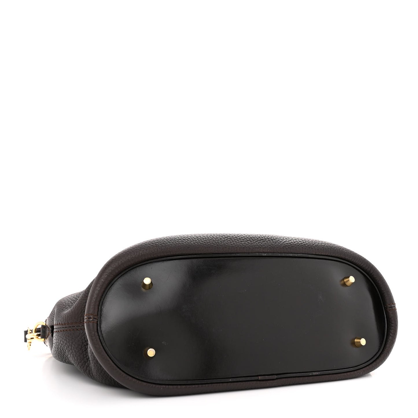 London Grainy Calfskin Medium Baynard Tote Brown