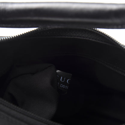 Gucci Nylon Monogram Small Hobo Black 8 of 11