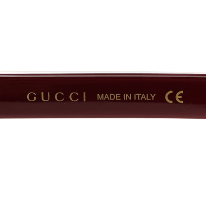 Gucci Acetate Square Frame GG0632SA Sunglasses Burgundy 6 of 8