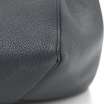 Celine Soft Grained Calfskin Small Belt Cabas Phantom Slate 10 of 13