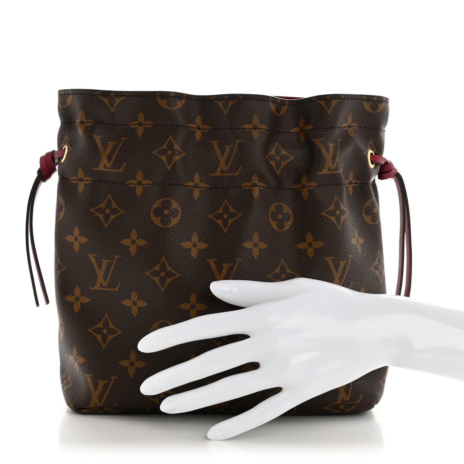 Louis Vuitton Monogram Pouch Noe Fuchsia 2 of 8