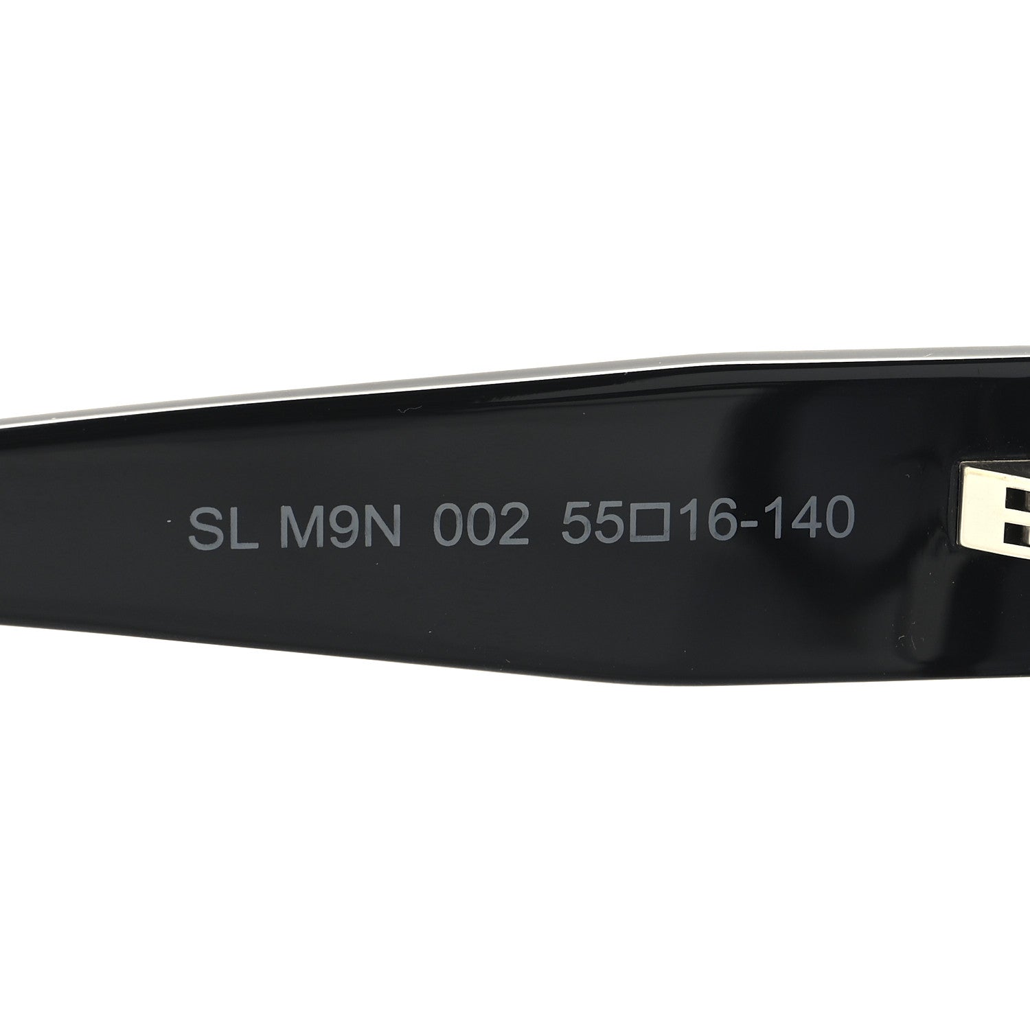 Saint Laurent Square SL M9 Sunglasses Black 6 of 8