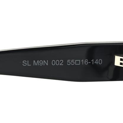 Saint Laurent Square SL M9 Sunglasses Black 6 of 8