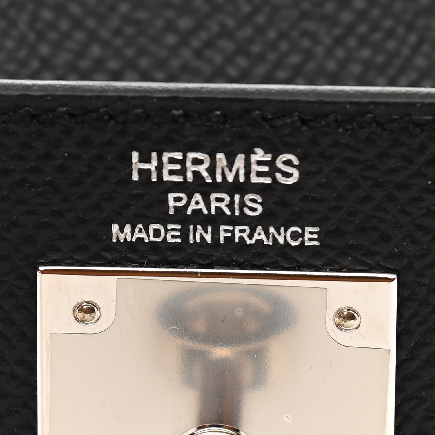 Hermes Epsom Kelly Sellier 28 Black 5 of 11