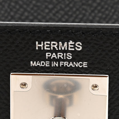 Hermes Epsom Kelly Sellier 28 Black 5 of 11
