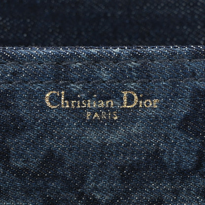 Christian Dior Denim Embroidered Mini J'Adior Chain Flap Bag Blue 6 of 12