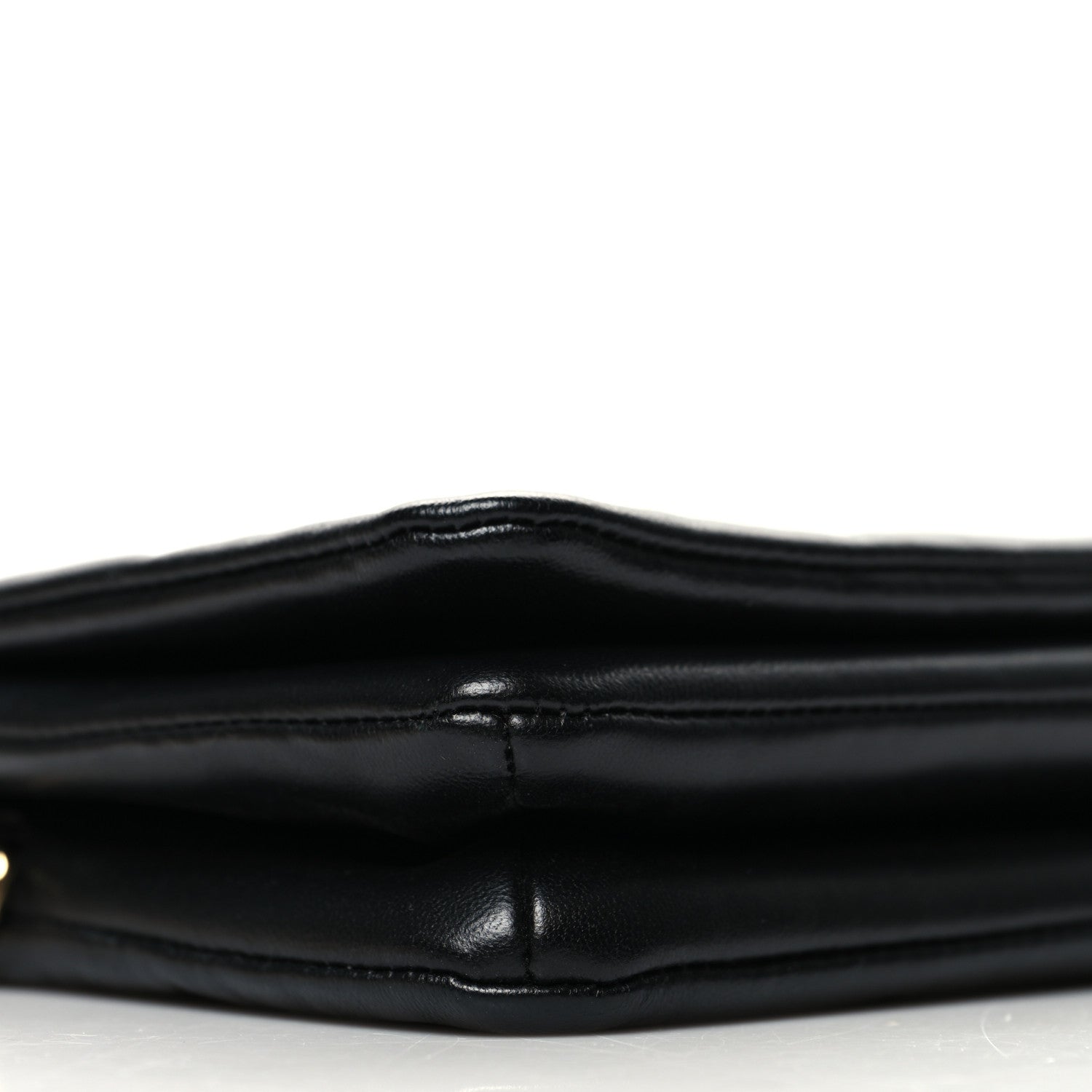 Louis Vuitton Lambskin Embossed Monogram Pochette Coussin Black 8 of 9
