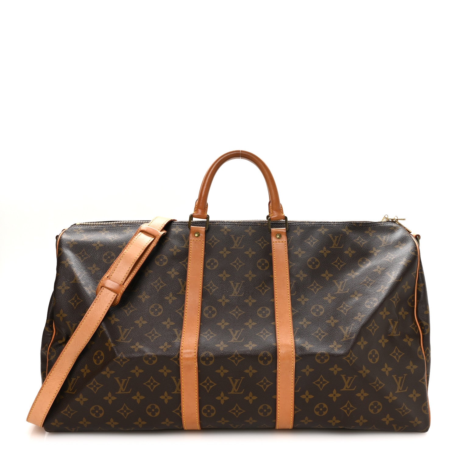 Louis Vuitton Monogram Keepall Bandouliere 55 1 of 12