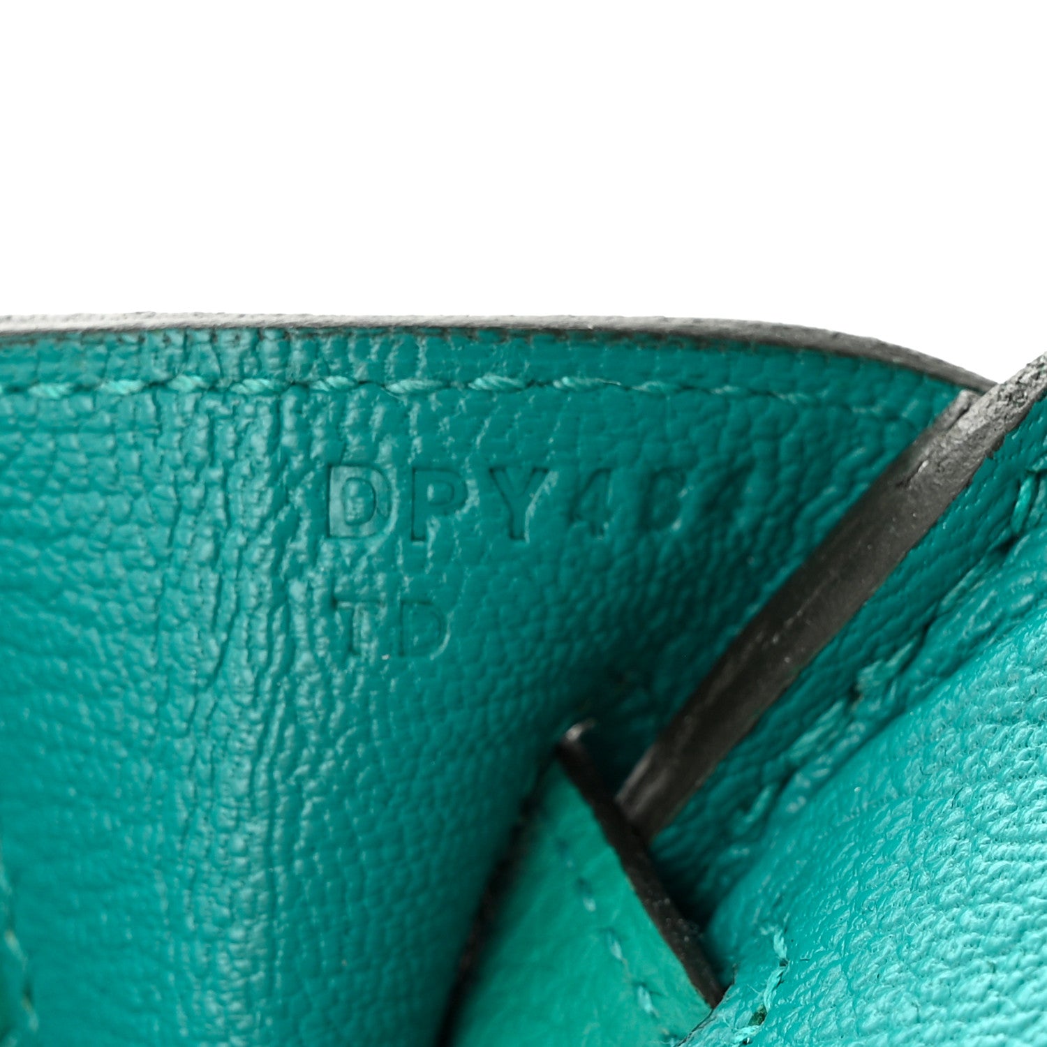 Hermes Togo Birkin 25 Vert Verone 7 of 11