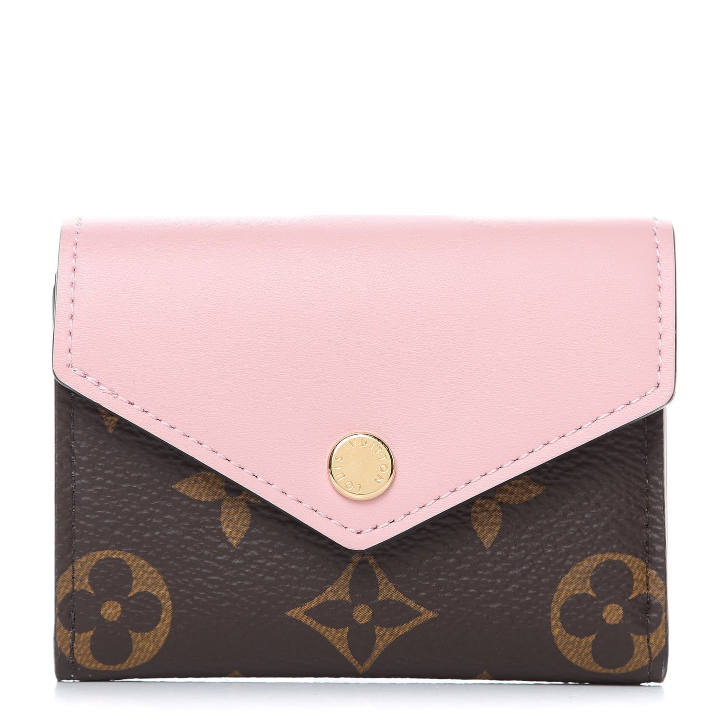 Monogram Zoe Wallet Rose Ballerine