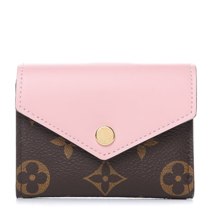 Louis Vuitton Monogram Zoe Wallet Rose Ballerine 1 of 7